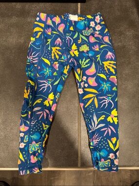 SwimZip swim pants, tropadelic pattern, 3T